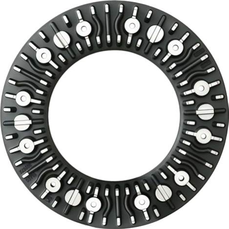 EMU brake disc series for high-speed train intercity train metro and urban rail applications